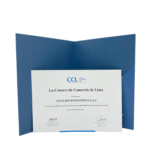 Reconocimiento Cámara de Comercio de Lima